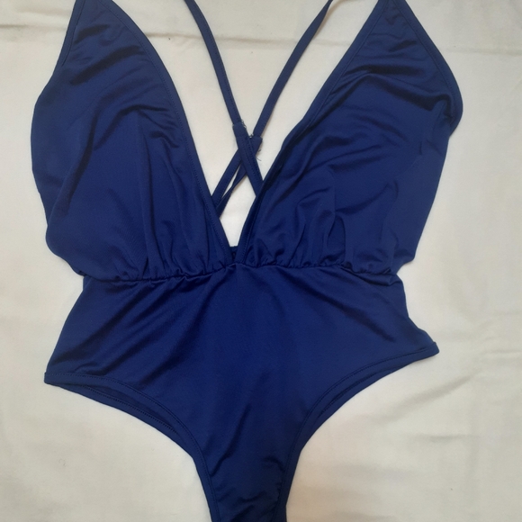 Blue one piece bodysuit - Picture 1 of 1